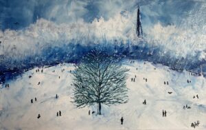 021 Harrow-on-the-Hill in Winter