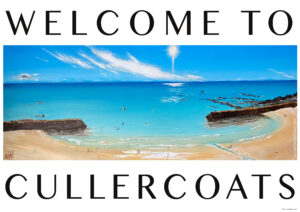 Cullercoats Bay poster