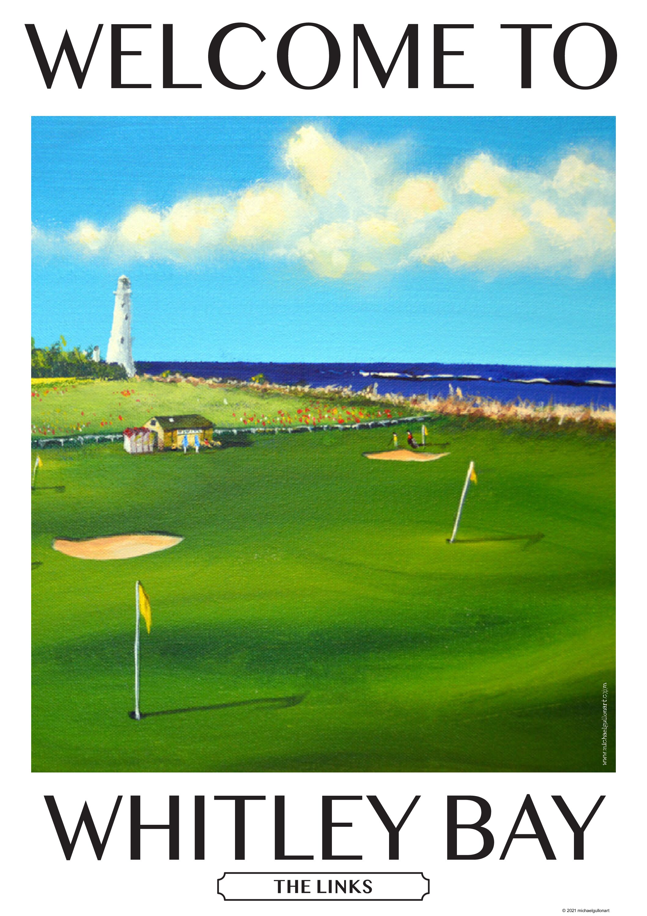 Whitley Bay poster