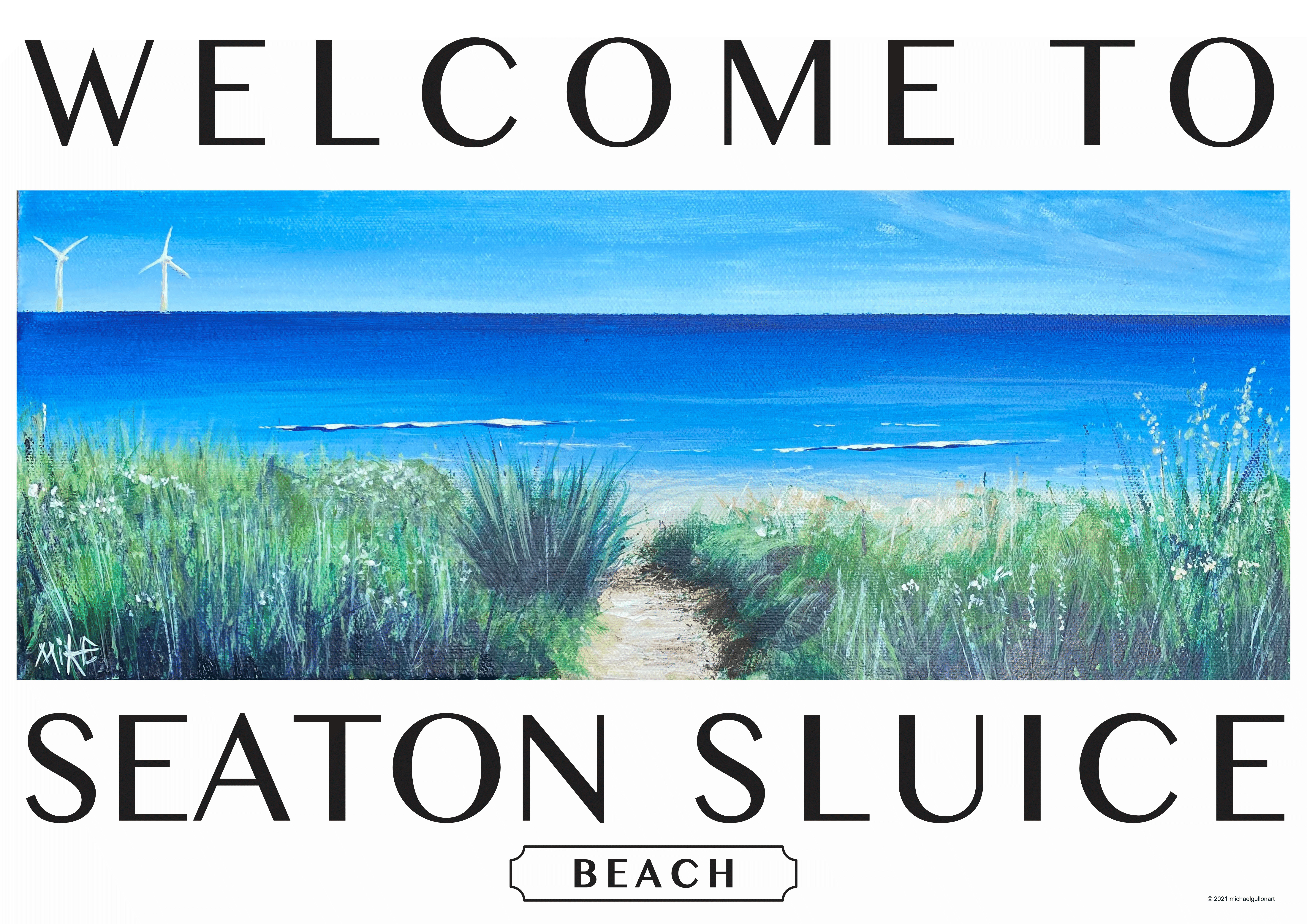 Seaton Sluice poster