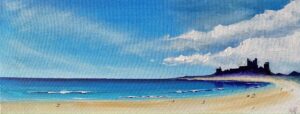 052 Bamburgh Castle Beach