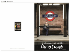 South Harrow xmas card