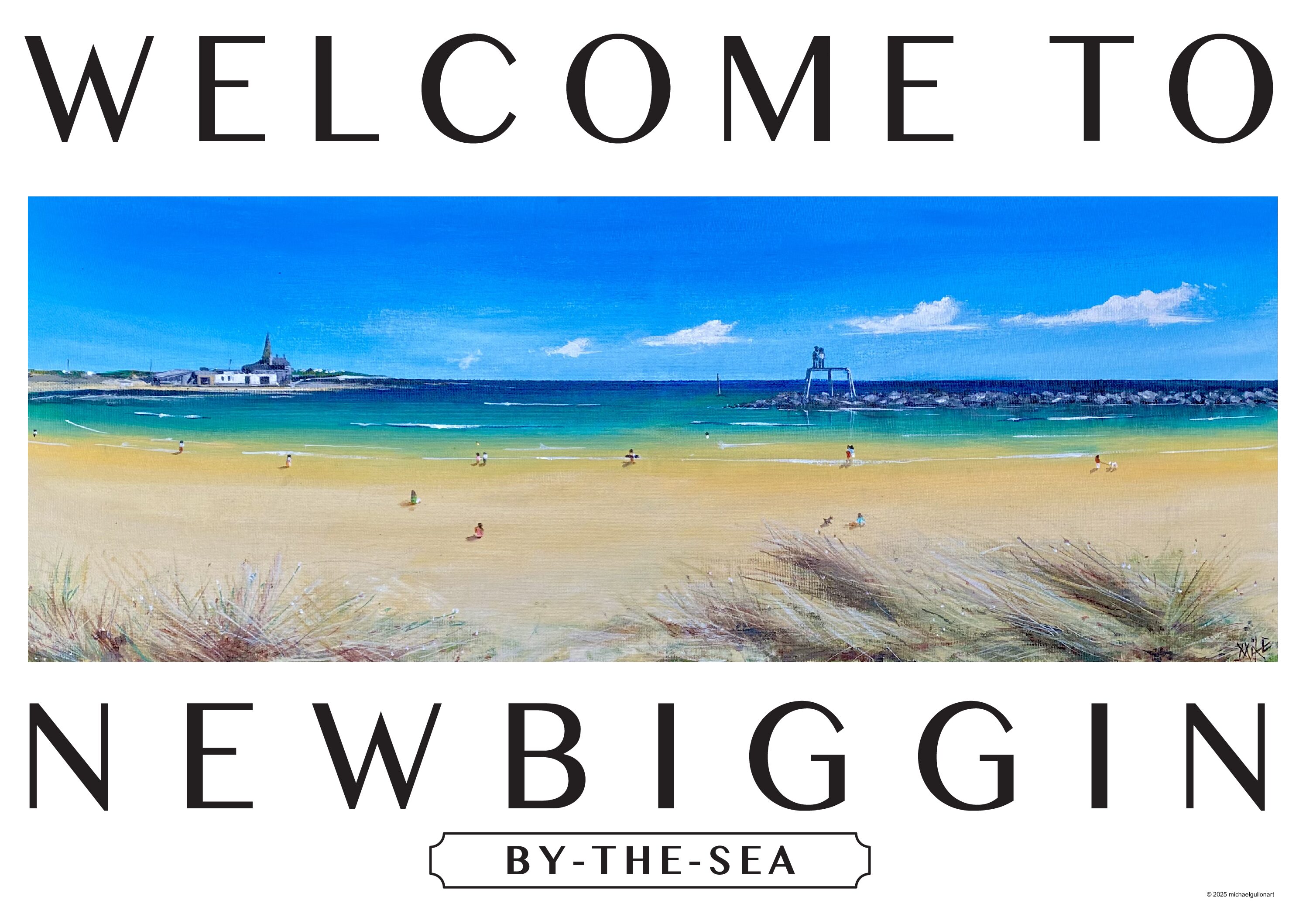 Newbiggin by-the-sea poster